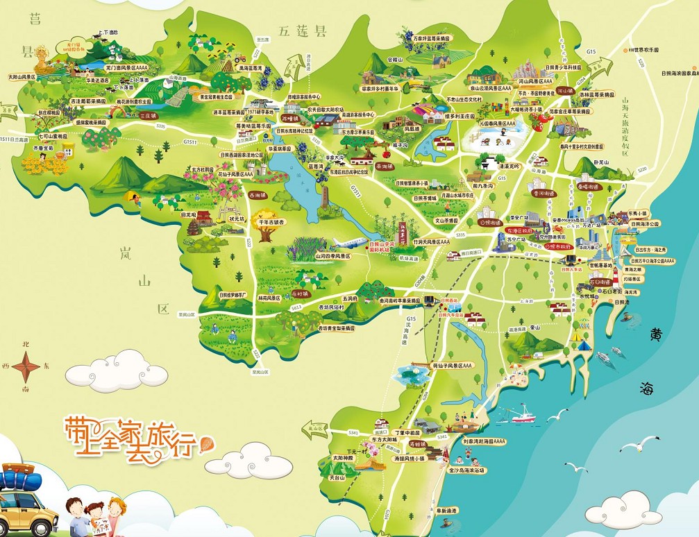 浙江景区使用手绘地图给景区能带来什么好处？